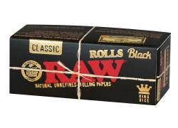 RAW Black Rolls Ρολό King Size - 3 Μέτρα