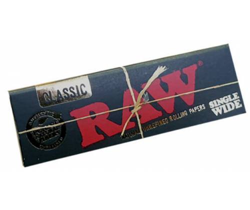 RAW Rolling Papers Black - Raw - Single Wide -  Price: 0,30€