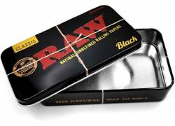 RAW Black Μεταλλικό Kουτί - King Size