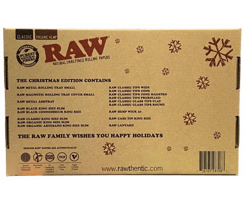 RAW Christmas Box Limited Edition - Τιμή: 31,90€