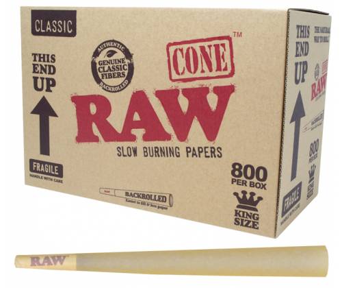 RAW Cone Classic Κώνος - King Size 800τεμ. - Τιμή: 89,00€
