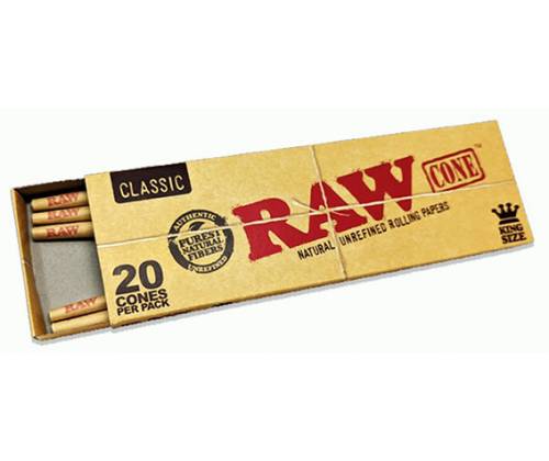 RAW Classic Cone PreRolled Basic - Κώνος Προτυλιγμένος - 20τεμ. - King Size - Τιμή: 4,90€