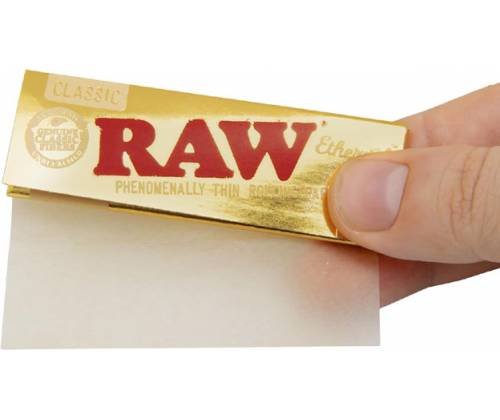 RAW Χαρτάκια Classic Ethereal - Ακατέργαστο - 1¼  50φ. - 24τεμ. - Τιμή: 91,20€