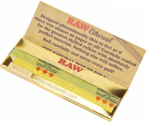 RAW Χαρτάκια Classic Ethereal - Ακατέργαστο - 1¼  50φ. - 24τεμ. - Τιμή: 91,20€