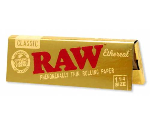 RAW Χαρτάκια Classic Ethereal - Ακατέργαστο - 1¼  50φ. - 24τεμ. - Τιμή: 91,20€