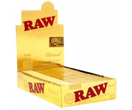 RAW Χαρτάκια Classic Ethereal - Ακατέργαστο - 1¼  50φ. - 24τεμ. - Τιμή: 91,20€