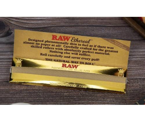 RAW Χαρτάκια Classic Ethereal - Ακατέργαστο - King Size Slim 32φ. - Τιμή: 2,85€