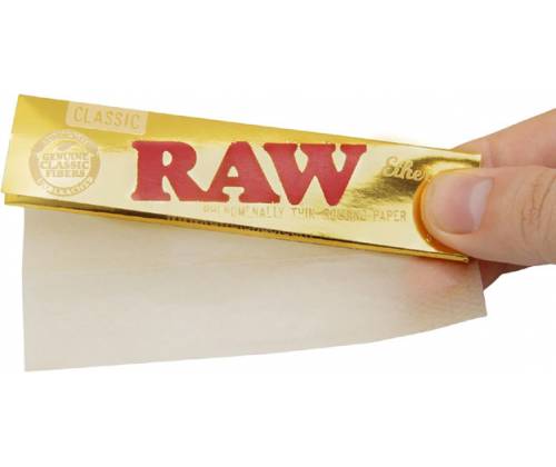 RAW Χαρτάκια Classic Ethereal - Ακατέργαστο - King Size Slim 32φ. - Τιμή: 2,85€