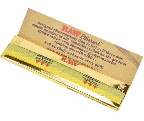 RAW Χαρτάκια Classic Ethereal - Ακατέργαστο - King Size Slim 32φ. - Τιμή: 2,85€