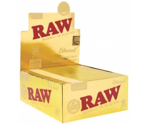 RAW Χαρτάκια Classic Ethereal - Ακατέργαστο - King Size Slim 32φ. - Τιμή: 2,85€