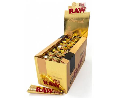 RAW Cone Classic Ethereal Κώνος Χρυσό - King Size - Τιμή: 1,95€