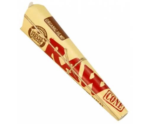 RAW Cone Organic Hemp Κώνος - King Size - Τιμή: 1,10€