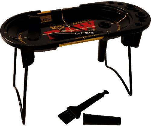 Raw Rolling Tray Πτυσσόμενος Δίσκος Prep Deck Mini Black (22x10.5cm) - Τιμή: 14,90€
