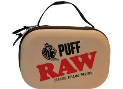 RAW X-Puff Life Pro Τσαντάκι Μεταφοράς - Μπεζ Medium (19x11x9cm)