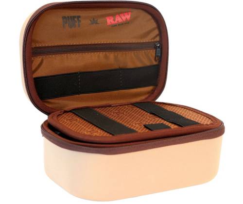 RAW X-Puff Life Pro Τσαντάκι Μεταφοράς - Μπεζ Medium (19x11x9cm) - Τιμή: 63,50€