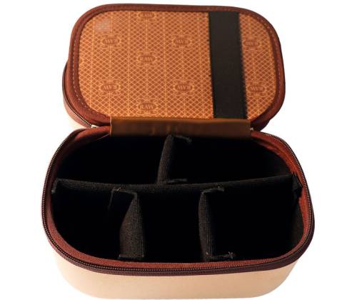 RAW X-Puff Life Pro Τσαντάκι Μεταφοράς - Μπεζ Medium (19x11x9cm) - Τιμή: 63,50€