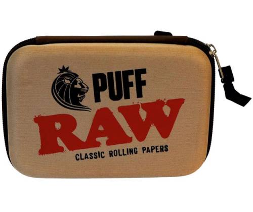 RAW X-Puff Life Τσαντάκι Μεταφοράς - Μπεζ Small (15x10x5cm) - Τιμή: 39,50€