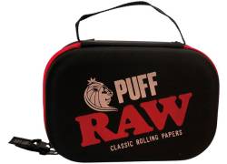 RAW X-Puff Life Pro Τσαντάκι Μεταφοράς - Μαύρο Medium (19x11x9cm)