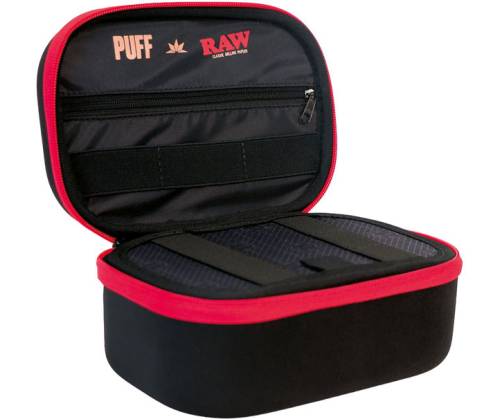 RAW X-Puff Life Pro Τσαντάκι Μεταφοράς - Μαύρο Medium (19x11x9cm) - Τιμή: 63,50€