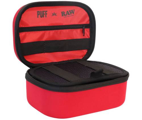 RAW X-Puff Life Pro Τσαντάκι Μεταφοράς - Κόκκινο Medium (19x11x9cm) - Τιμή: 63,50€