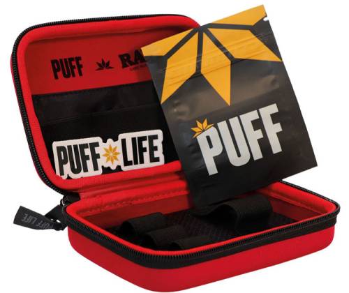 RAW X-Puff Life Τσαντάκι Μεταφοράς - Κόκκινο Small (15x10x5cm) - Τιμή: 39,50€