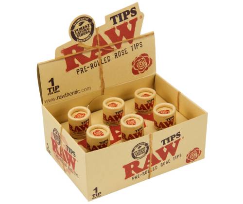 Raw Rose Tips Τζιβάνα Κόκκινη - Προτυλιγμένη Τριαντάφυλλο - Τιμή: 4,70€