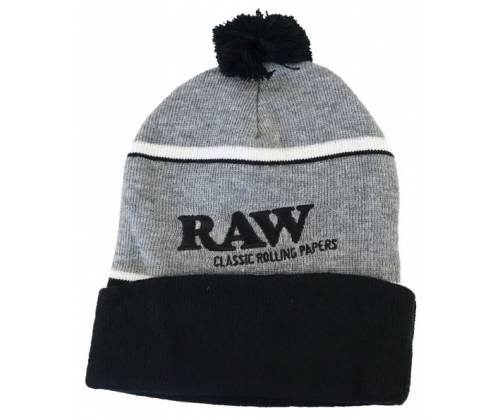 RAW Winter Knit Hat Σκούφος - Μαύρο-Γκρι - Τιμή: 17,50€