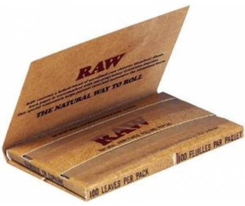 RAW Χαρτάκια Classic - Ακατέργαστο - Single Wide Double 25τεμ. - Τιμή: 11,60€