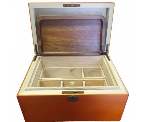 Rolling Supreme Ξύλινο Κουτί Αποθήκευσης με Κλειδί - Big - Τιμή: 79,00€