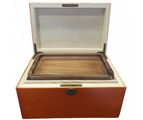 Rolling Supreme Ξύλινο Κουτί Αποθήκευσης με Κλειδί - Big - Τιμή: 79,00€