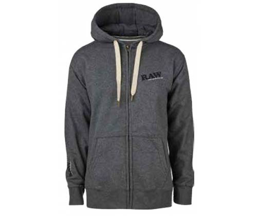 RAWthentic Φούτερ Original Zipper Grey «Raw Edition» με Φερμουάρ - Γκρι - Τιμή: 79,90€