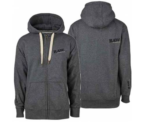 RAWthentic Φούτερ Original Zipper Grey «Raw Edition» με Φερμουάρ - Γκρι - Τιμή: 79,90€