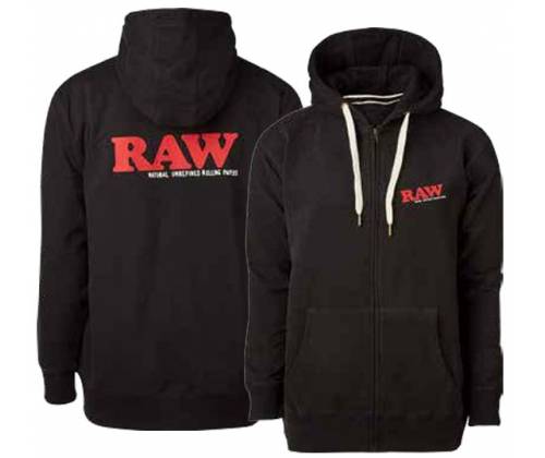 RAWthentic Φούτερ Original Zipper Black «Raw Edition» με Φερμουάρ  - Μαύρο - Τιμή: 79,90€