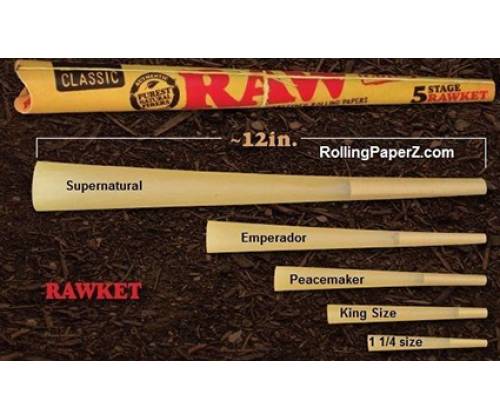 RAW Classic Cone RawKet - 5 Διαφορετικά μεγέθη Κώνων - Τιμή: 2,00€