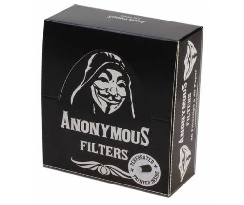 Anonymous Filter Tips Τζιβάνα - Φαρδιά Σπαστή - Τιμή: 0,75€