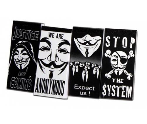 Anonymous Filter Tips Τζιβάνα - Φαρδιά Σπαστή - Τιμή: 0,75€