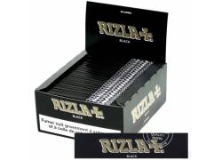 RIZLA Χαρτάκια - Μαύρο - King Size Slim - 50τεμ.