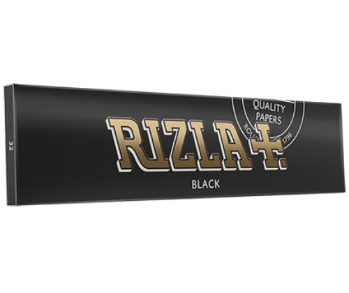 RIZLA Χαρτάκια - Μαύρο - King Size Slim - Τιμή: 0,55€
