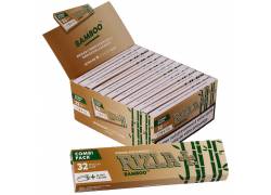 RIZLA Χαρτάκια - Bamboo King Size Slim με Τζιβάνες - 24τεμ.