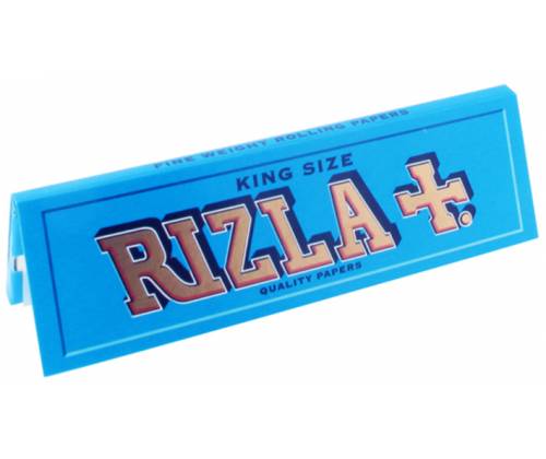 RIZLA Χαρτάκια - Μπλε - King Size 32φ. - Τιμή: 0,38€