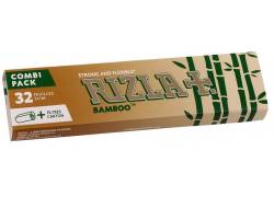 RIZLA Χαρτάκια - Bamboo King Size Slim με Τζιβάνες