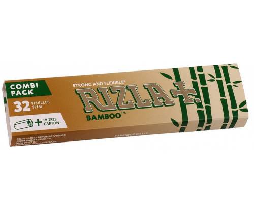 RIZLA Χαρτάκια - Bamboo King Size Slim με Τζιβάνες - Τιμή: 0,89€