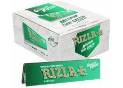Χαρτιά RIZLA - Πράσινο - Μέγεθος βασιλιά - 50 τεμάχια