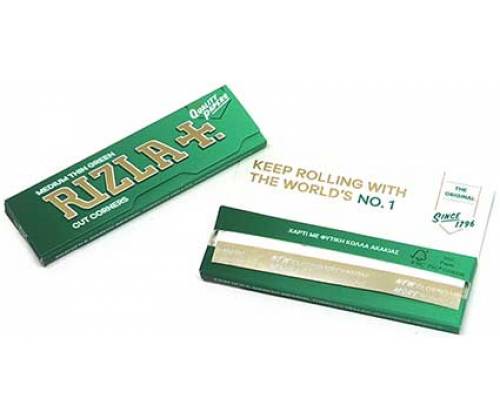RIZLA Papers - Green 100pcs - Price: 19,75€ RIZLA Papers - Green 100pcs - Price: 19,75€