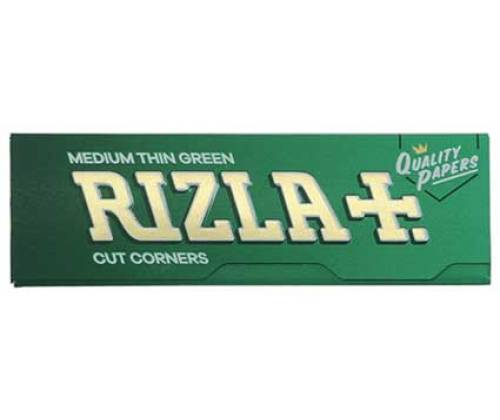 RIZLA Rolling Papers - Green - Price: 0,20€ RIZLA Rolling Papers - Green - Price: 0,20€