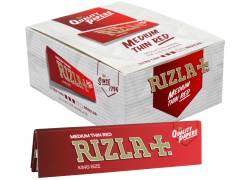 RIZLA Χαρτάκια - Κόκκινο - King Size - 50τεμ.