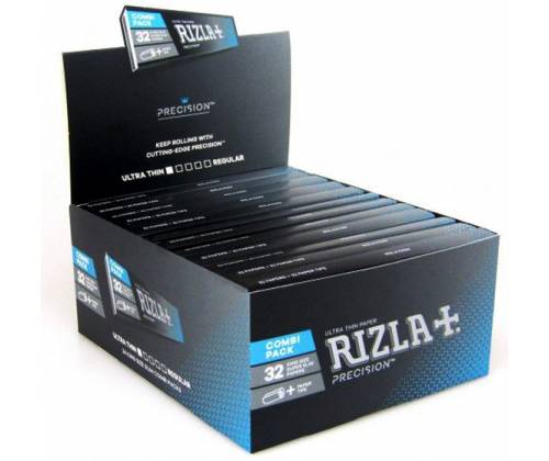 RIZLA Χαρτάκια - Precision King Size Slim με Τζιβάνες 32φ. - Τιμή: 0,89€