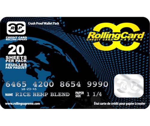 Rolling Card Χαρτάκια - Διάφανα - 1¼ - Τιμή: 0,60€