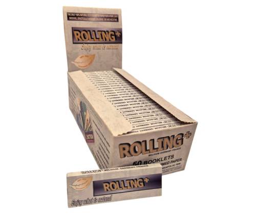 Rolling+ Χαρτάκια Ασημί (47540) - 50τεμ. - Τιμή: 17,00€