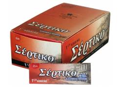 Σέρτικο - Ελληνικά Χαρτάκια - Κόκκινο - 1¼ 50τεμ.